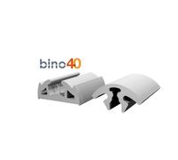Profilo parabordo BINO 40 grigio - 12 mt Bottazzo Parabordi Paracolpi - 12 MT
