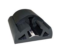Profilo parabordo Bino nero 65 mm - 12 mt Bottazzo Parabordi Paracolpi - 12 MT