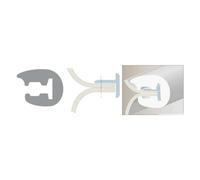 Profilo parabordo PVC 33 m nero Bottazzo Parabordi Paracolpi - 12 MT Osculati