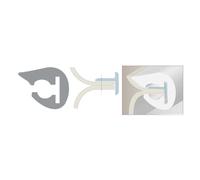 Profilo parabordo PVC 36 x 38 mm nero Bottazzo Parabordi Paracolpi - 12 MT Oscu