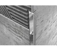 Profilo paraspigolo angolare in ACCIAIO . Barra 2.5 m