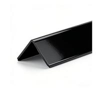 Profilo Paraspigolo Angolare in Alluminio, Protezione Angoli Piastrelle, angolo 90 gradi profilo alluminio, facile da installare, Uso Interno ed Esterno(Nero,15mm*2.7m)