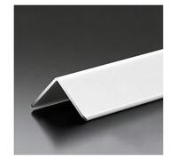 Profilo Paraspigolo Angolare in Alluminio, Protezione Angoli Piastrelle, angolo 90 gradi profilo alluminio, facile da installare, Uso Interno ed Esterno(White,15mm*2.7m)