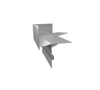 Profilo Paraspruzzi In Alluminio Renoplast Grand W63 Per Balcone Terrazza Angolo