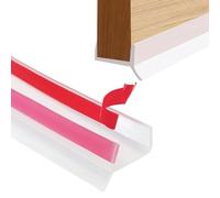 Profilo per battiscopa da cucina Noeborty, guarnizione di tenuta in silicone ad alta elasticità per uno spessore del legno di 15 mm, 16 mm, 17 mm, profilo di tenuta per battiscopa da cucina, è