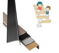 Profilo per bordi di gradini, Profilo for gradini in lega di alluminio, for interni ed esterni, multicolore, varie misure(Silver,W 100mm)