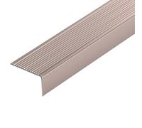 Profilo per Gradini, Profilo Angolare per Scale in Alluminio, Strisce Antiscivolo per Gradini 5x3 cm(Mauve,W5cmxL100cm)