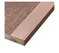Profilo Per Scale Protezione Bordo Scale Paraspigolo Alluminio Paraspigolo | Antiscivolo Striscia Per Gradini Esterni Interni Lunghezza 90cm Spessore 2mm Profilo Angolare(Rose,W50 x H30mm)