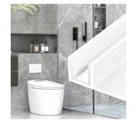 Profilo per vetro doccia 100-200 cm Lunghezza personalizzata Profondità doccia con profilo a F Bianco, Invisibile Bagno Inserto per box doccia imbottitura(For 10mm(3/8in),L175cm/69in)