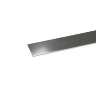 Profilo piatto 2 m 20x2 mm alluminio argento brillante Alluminio argento