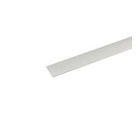 Profilo piatto 2 m 30x2 mm alluminio argento Argento anodissato