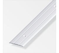 Profilo piatto di transizione/perforato, 37 mm larga nelle diverse varianti, Argento