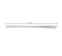 Profilo posteriore in plastica ripiano vetro frigo Smeg 766330556
