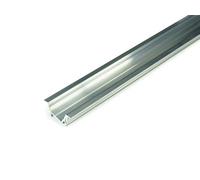 Profilo - Profilo in alluminio per strutture di supporto, misura 14, finitura superficiale anodizzata, ideale per applicazioni industriali e fai-da-te.