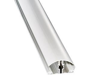 Profilo PVC di collegamento e bloccaggio PVC 1,0/1,6 cm 200 cm bianco Bianco