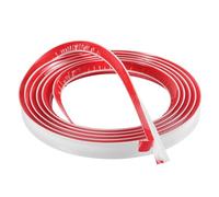 Profilo Quarto di Tondo, 303cm Modanatura a Quarto Cerchio Pieghevole in Silicone a Forma di L Striscia Mastice Flessibile Staccabile e Attaccabile per Scale Armadietti Angoli Delle Pareti