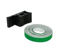Profilo riflettente adesivo Verde Kit per 2 cerchi. Universali. Altezza 5 mm.