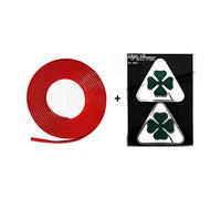 Profilo Rosso Adesivo Full + Quadrifoglio Verde per Alfa Mito