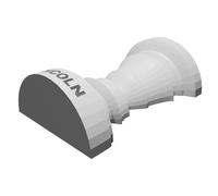 Profilo Silhouette Abraham Lincoln Faccia Colonna Modello 3D STL File