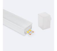 Profilo Silicone Effetto Neon SFLEX 30x20 Curva Verticale per Striscia LED