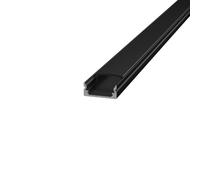 Profilo Slim 1m e 2m NERO (per striscia LED) Variante Lunghezza Profilo 2 metro