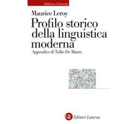 Profilo storico della linguistica moderna - 2025 - Laterza