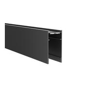 Profilo Superficie Per Binario Arca 300Cm Alluminio Nero