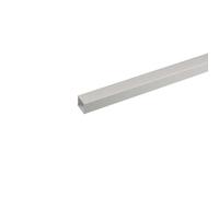Profilo tubo quadro 2 m 15x15 mm alluminio argento Argento anodissato