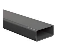 Profilo Tubolare Rettangolare in Ferro Grezzo 2 Metri - Da 30x20 a 150x50 mm - Spessori 2-3 mm - Per Carpenteria, Inferriate, Telai e Strutture Metalliche (30x20 mm | 2 mm)