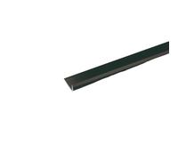 Profilo unghietta 1 m x 18 mm nero spazzolato Nero