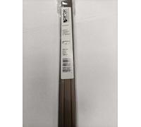 Profilo Universale a L Adesivo Alluminio Bronzo Scuro 3,5x100cm Coprisoglia