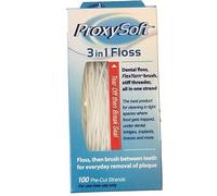 Profimed PROXY SOFT 3IN1 FLOSS FILO INTERDENTALE PER IMPIANTI 100 PEZZI