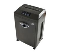 ProfiOffice Alligator 305 M Distruggidocumenti P7 Super Micro Cut | Tritacarta Professionale GDPR Ufficio e Casa | Frammenti 1x2mm 5 Fogli, 30 Min Continuo, 22L, CD e Carte Credito