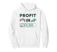 Profitti in Corso Criptovalute e Trading sul Mercato azionario Felpa con Cappuccio