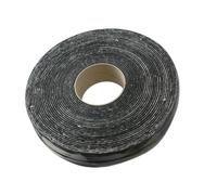 PROFIVENT.DE Nastro autoadesivo in gomma spesso 3mm, largo da 50mm a 100mm, lungo 15m per impianti di riscaldamento, ventilazione e climatizzazione, resistente al calore (50mm x 3mm x 15m)