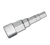 profiwoab Chiave a gradini per radiatore, per sanitari, 1/2", universale, con chiave a gradini interna, per nippli valvola, sanitari e radiatori