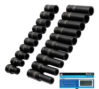 Profondo E Leggero Metriche Impact Prese (10-19mm) 1.3cm 20pc 01557
