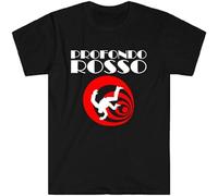 Profondo Rosso Deep Red Logo Men's T-Shirt Size M