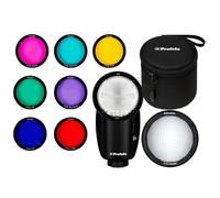 Profoto A10 Nikon + Clic Colour Effects Kit + Clic Fresnel
