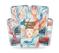 Profound Surrender - 22 Oracle Cards - Let Go and Trust the Process - Healing and Release Deck