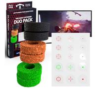 ProFPS Set di 15 Adesivi Mirino per Monitor & 6x Anelli Precisione Aim (Duo Pack) - Adatto per Accessori PS5, Accessori PS4, Xbox per Aim Assist & Aimbot - Accessori PlayStation 5 & Gaming