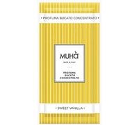 Profuma Bucato di Muhà da 10Ml. Profuma Bucato Realizzato in Plastica, Dimensioni: 59X1X120. Oggetto di Colore Giallo E Frangranza: Sweet Vanilla. La Referenza È Ts01