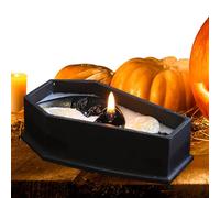 Profumate, Candela a Bara Halloween, Centrotavola a Forma di Bara per Casa, Cucina, Stanza, Scrivania, Fattoria, Compleanno, Halloween, Donne, Uomini, Amici