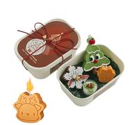 Profumate Di Natale - Natalizie, Luce Di Per Albero Di Natale, Set Di Artigianale Leggera Con Fiocchi Di Neve, Fragranze Multiple Per Decorazioni Festive Casa Autunnale Casa