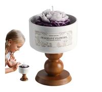 profumate per la casa, profumate per la casa - Profumo per interni Camelia a forma di da tè in ceramica, calze di Natale, decorazione per aromaterapia durevole per la ma