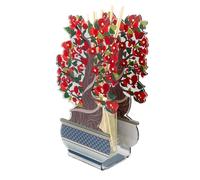 Profumatore cristallo acrilico BONSAI BOUGANVILLE Rosso