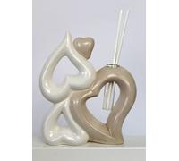 PROFUMATORE CUORI PORCELLANA L2100