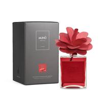 MUHA' | Profumatore per ambiente Flower Diffuser, Fragranza Arancio e Cannella, Diffusore Ambiente con Fiore in Legno di Betulla, Formato da 500 ml
