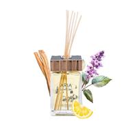 Profumatore per ambiente di design QC Terme Prè Saint Didier 250 ml, diffusore a bastoncini, fragranza al legno di cedro, limone, bergamotto e lampone, Made in Italy