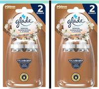 Profumatore per Ambienti Glade Sense & Spray sensual sandalwood & jasmine 2x2